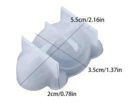 Molde silicona mini tortuga